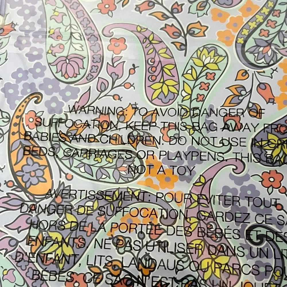 Vera Bradley Maddalena Lavender Paisley Large Planner